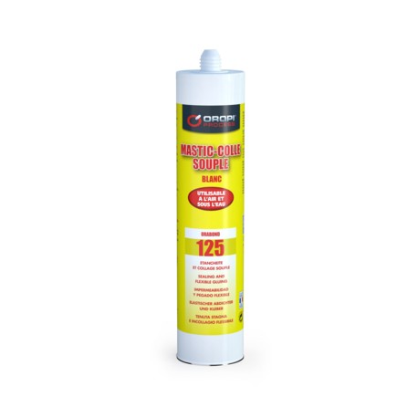 125 ORABOND BLANC - MASILLA COLA ELASTICA BLANCA