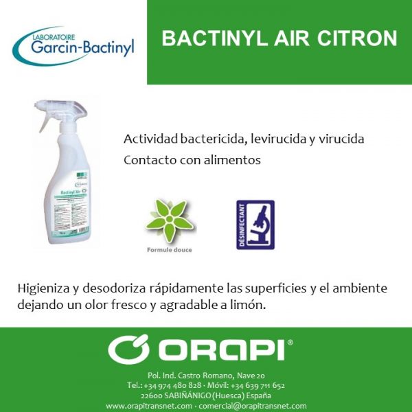 BACTINYL AIR CITRON